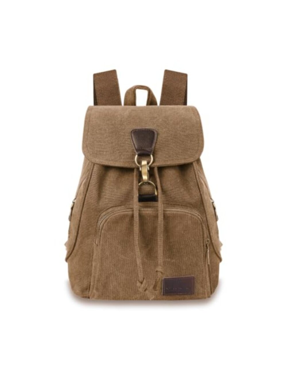 Small Canvas Backpack Purse Women School Travel Rucksack